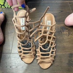 Steve Madden caged shoe